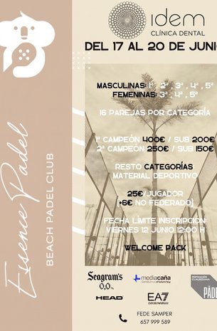 TORNEO ESSENCE PADEL CLUB IDEM CLINICA DENTAL